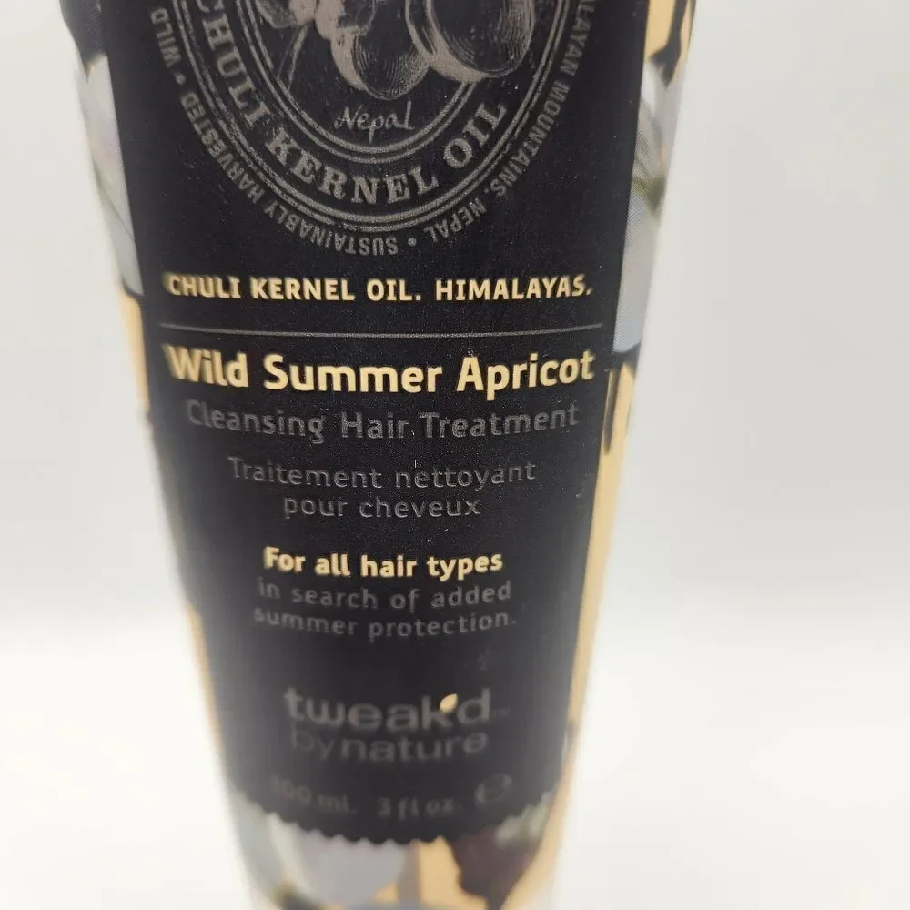 Tweak'd by Nature Wild Summer Apricot Cleansing Hair Treatment 3 fl.oz